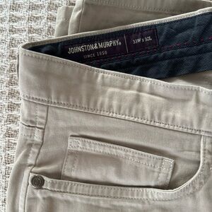 Johnston & Murphy Washed Chinos